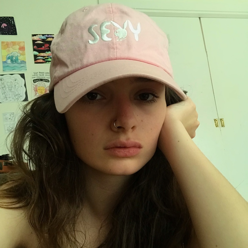 SEXY PLAYBOY RETRO PINK CAP